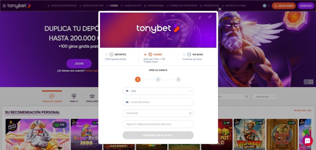 Tonybet Casino