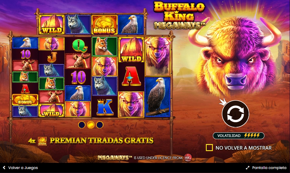 Buffalo King Megaways